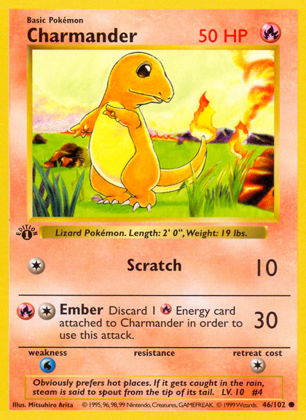 Charmander · Base Set 46/102