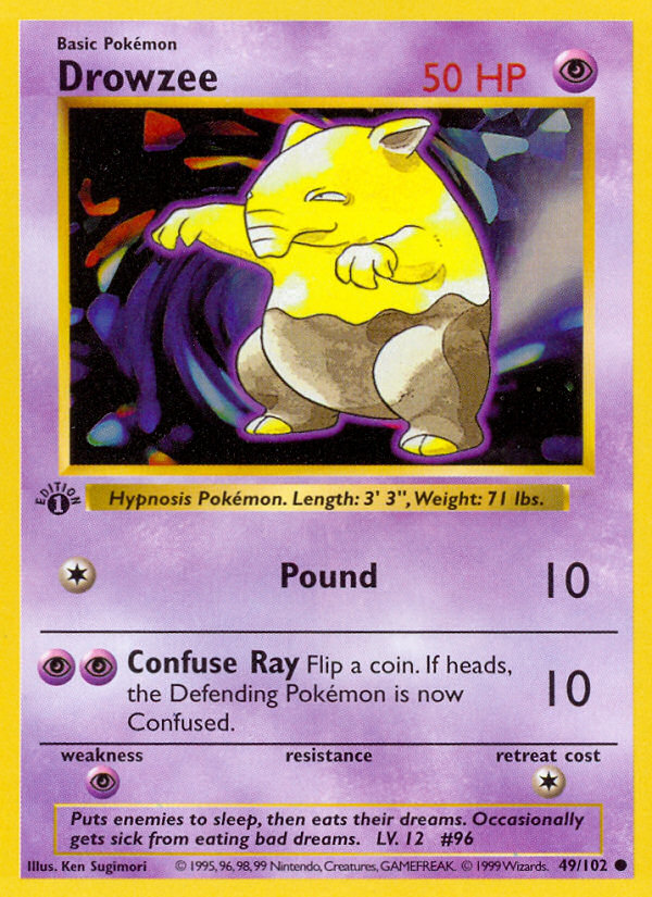 Drowzee · Base Set 49/102