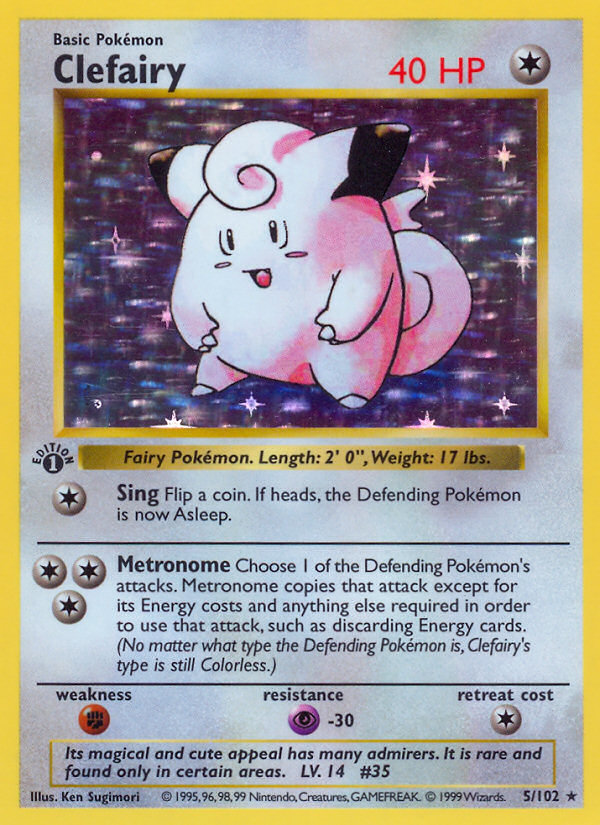 Clefairy · Base Set 5/102