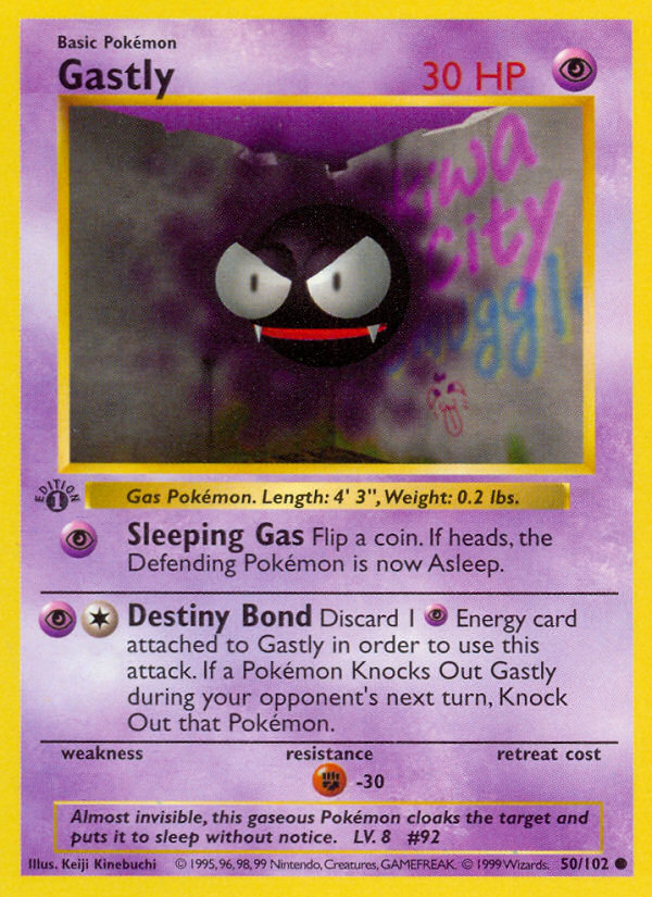 Gastly · Base Set 50/102