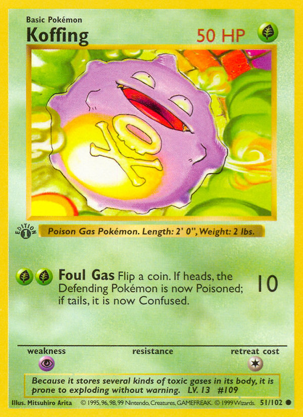 Koffing · Base Set 51/102