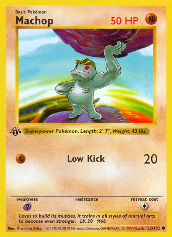 Machop · Base Set 52/102