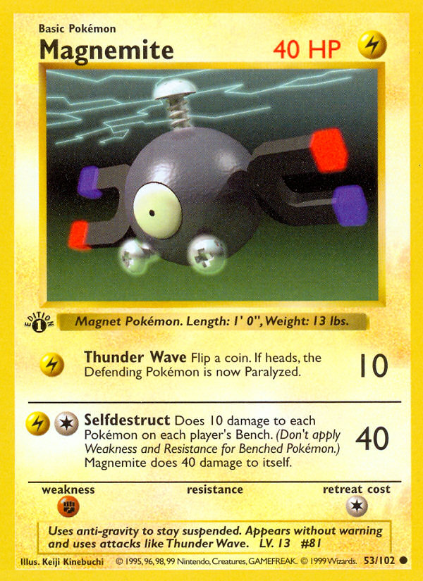 Magnemite · Base Set 53/102