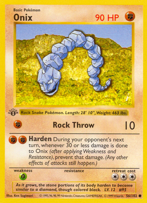 Onix · Base Set 56/102