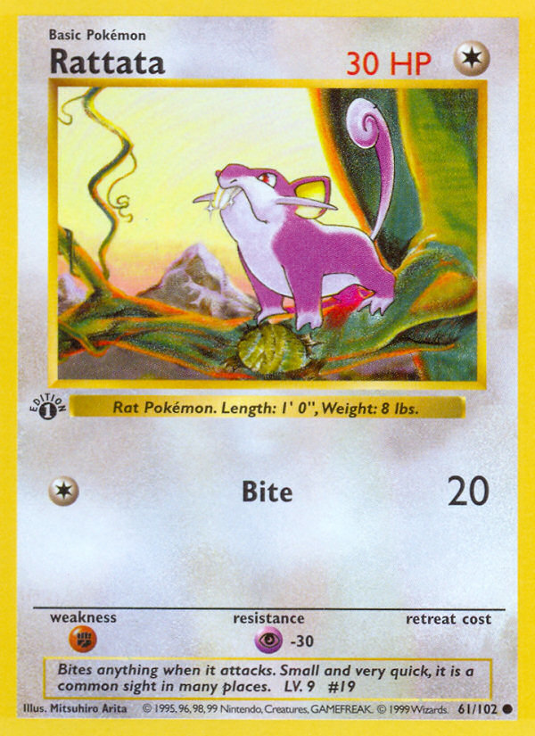 Rattata · Base Set 61/102
