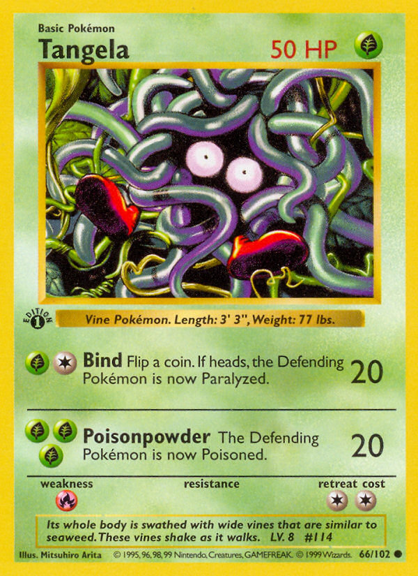 Tangela · Base Set 66/102