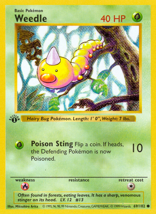 Weedle · Base Set 69/102