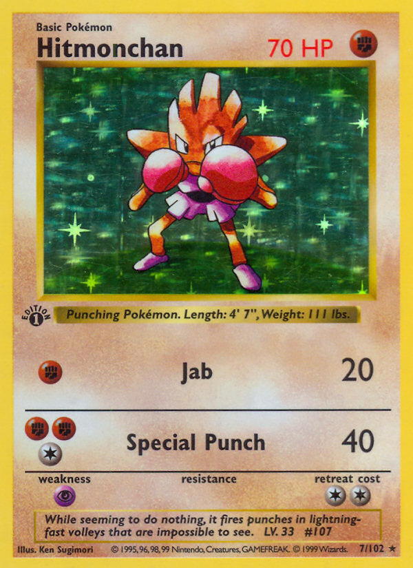 Hitmonchan · Base Set 7/102