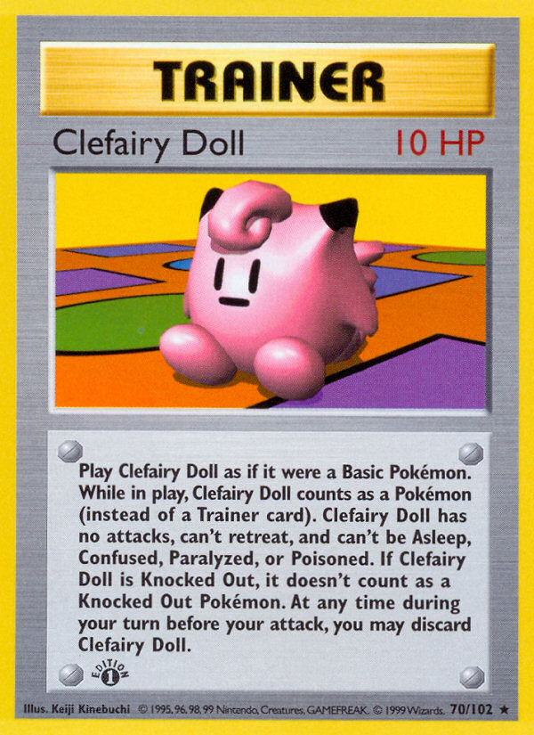 Clefairy Doll · Base Set 70/102