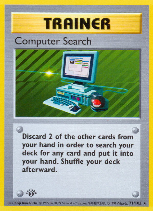 Computer Search · Base Set 71/102