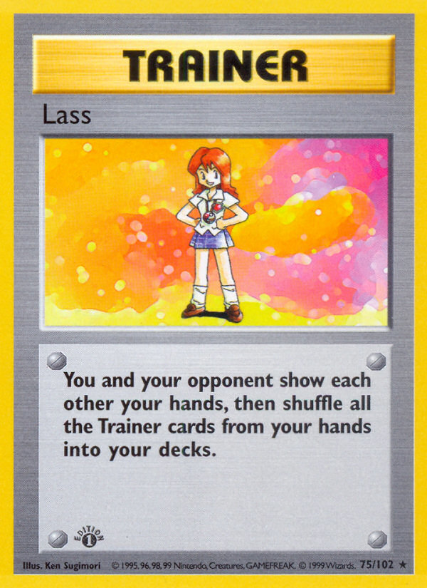 Lass · Base Set 75/102