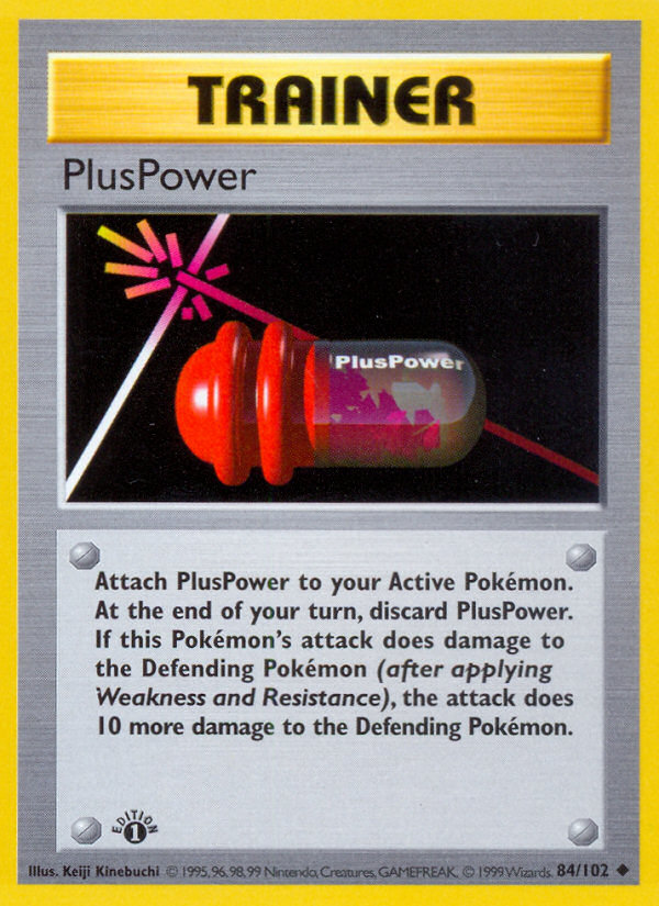 PlusPower · Base Set 84/102