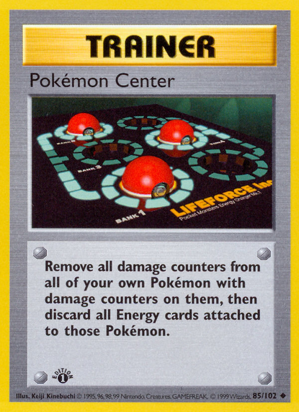 Pokémon Center · Base Set 85/102