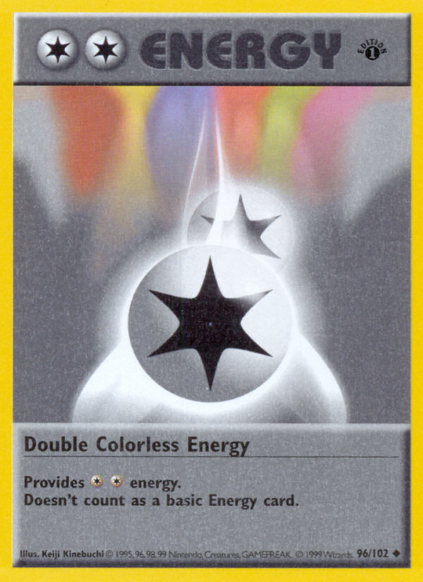 Double Colorless Energy · Base Set 96/102
