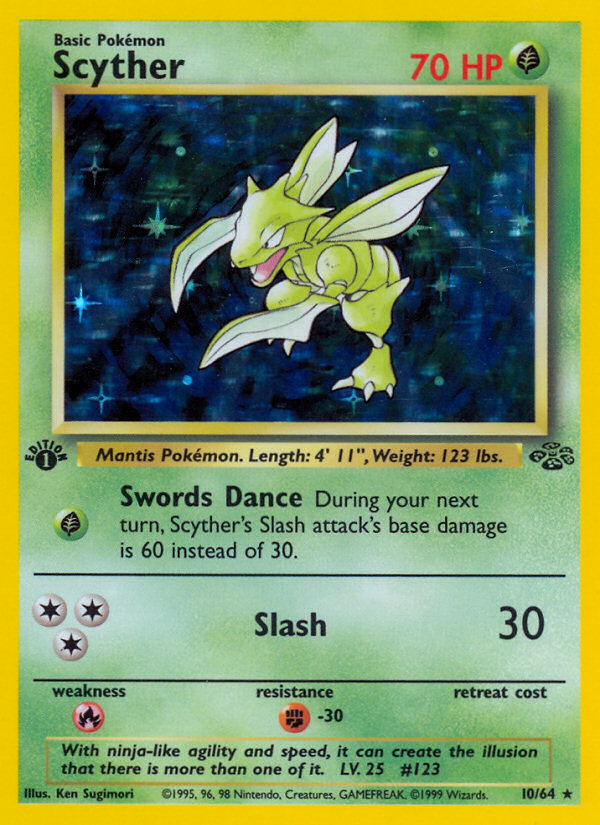 Scyther · Jungle 10/64