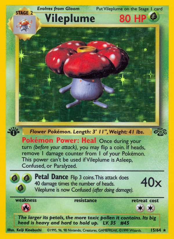 Vileplume · Jungle 15/64