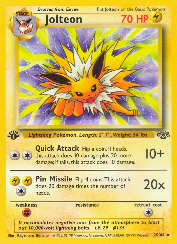 Jolteon · Jungle 20/64