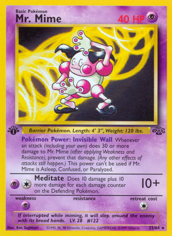 Mr. Mime · Jungle 22/64
