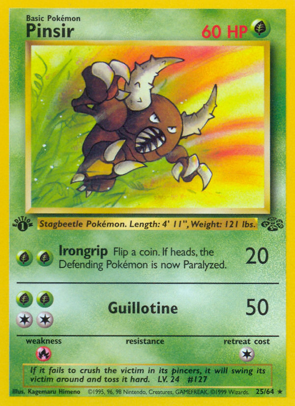Pinsir · Jungle 25/64