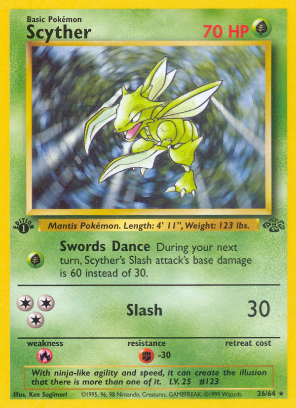 Scyther · Jungle 26/64