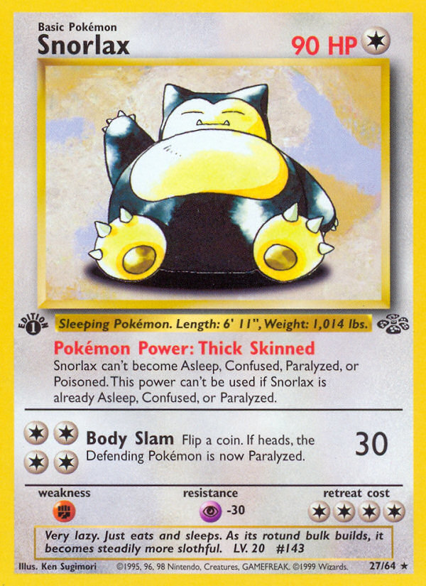 Snorlax · Jungle 27/64