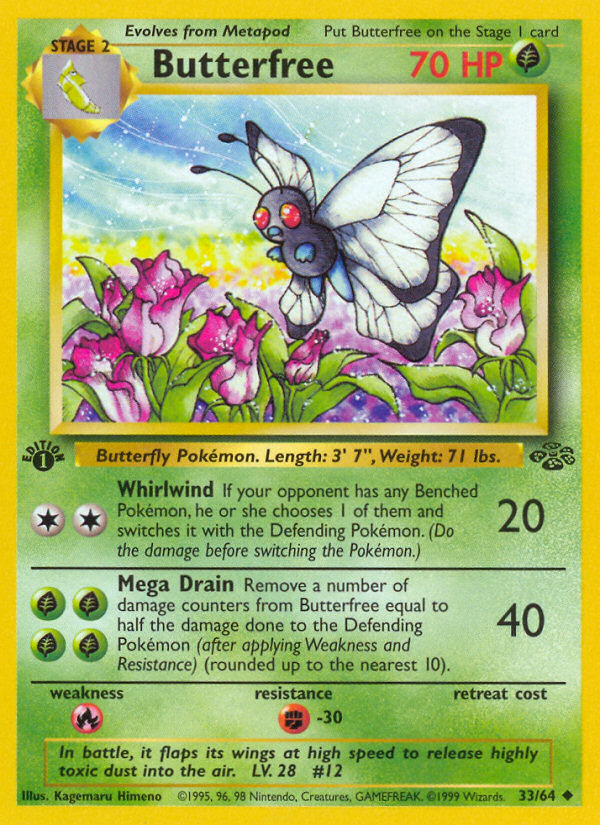 Butterfree · Jungle 33/64