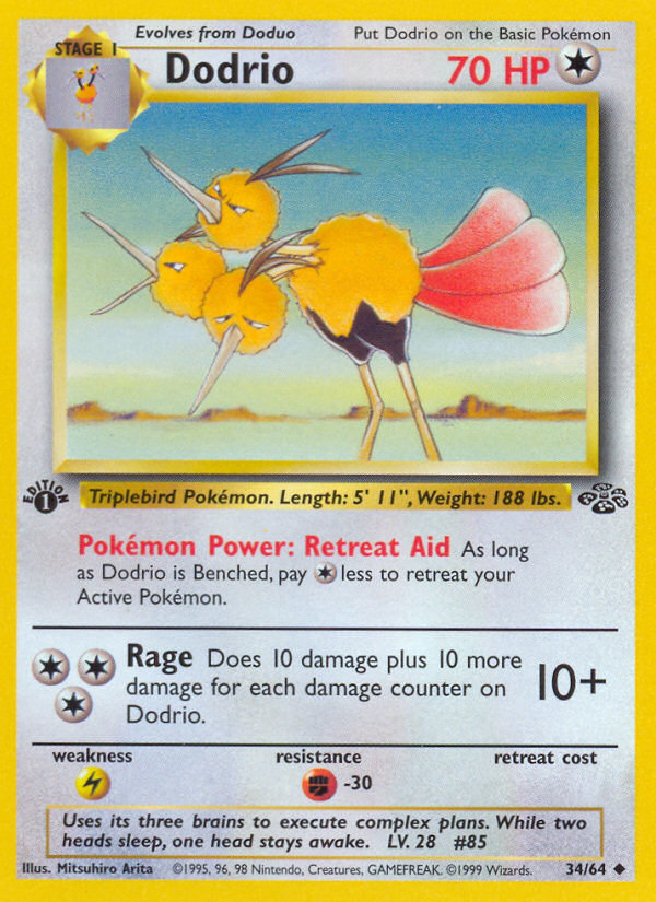 Dodrio · Jungle 34/64