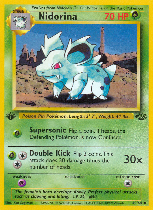 Nidorina · Jungle 40/64