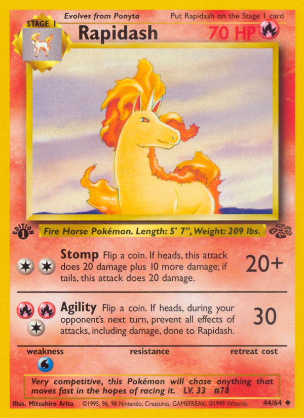 Rapidash · Jungle 44/64