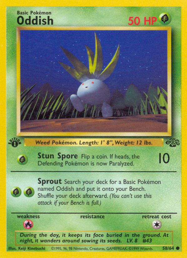 Oddish · Jungle 58/64