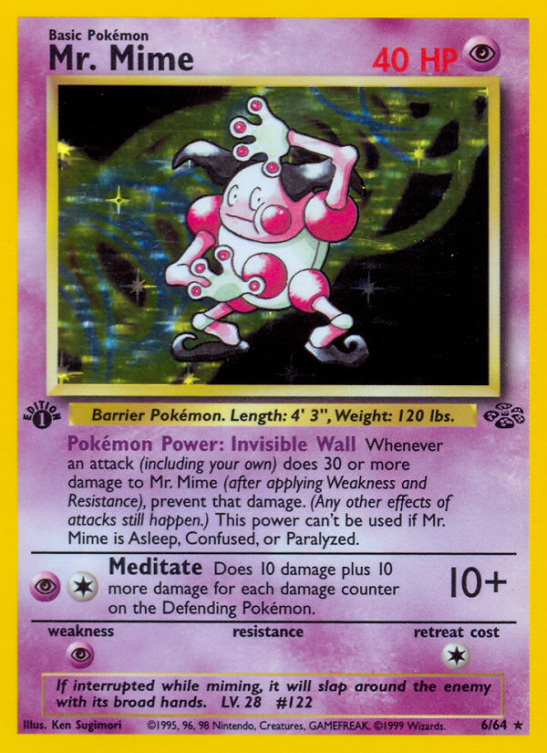 Mr. Mime · Jungle 6/64