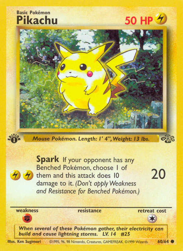 Pikachu · Jungle 60/64
