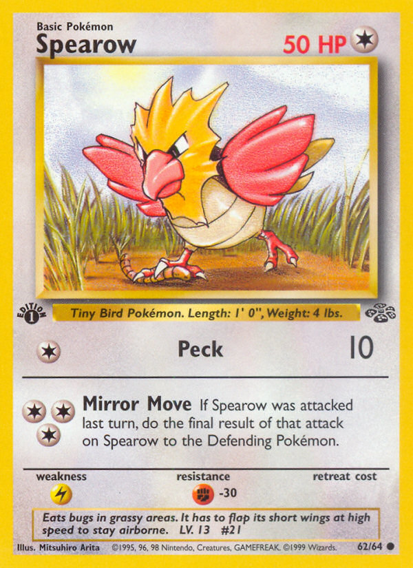 Spearow · Jungle 62/64