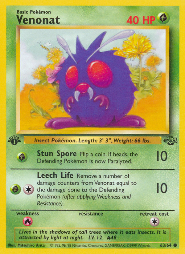 Venonat · Jungle 63/64