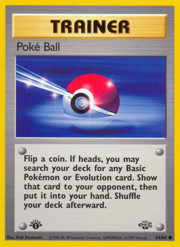 Poké Ball · Jungle 64/64