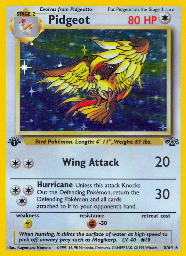 Pidgeot · Jungle 8/64