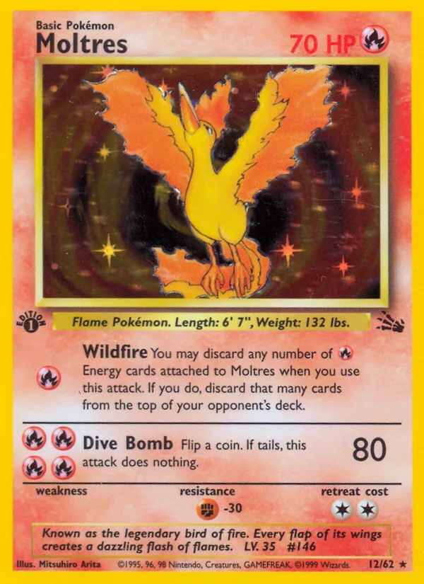 Moltres · Fossil 12/62