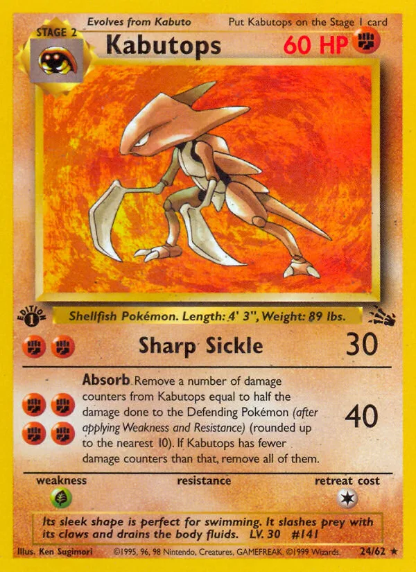 Kabutops · Fossil 24/62