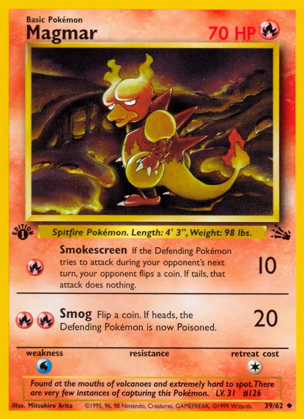Magmar · Fossil 39/62