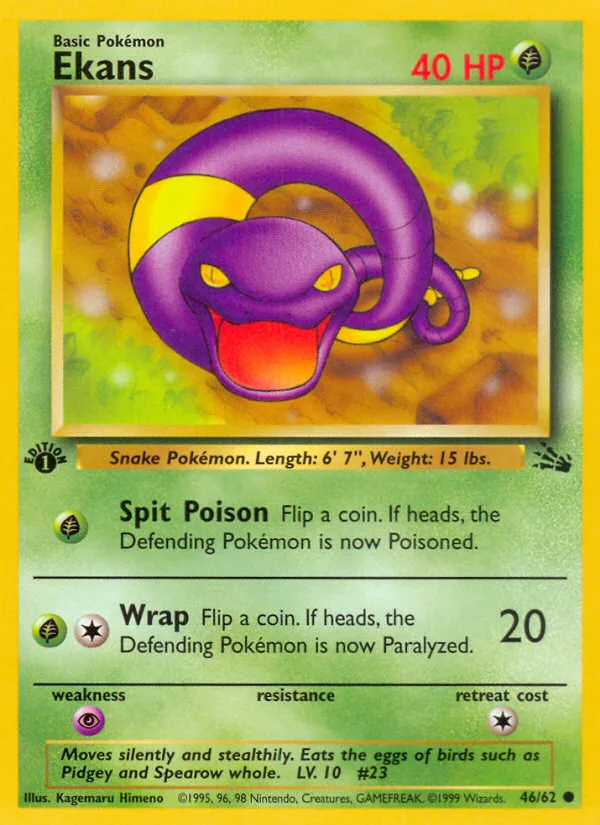 Ekans · Fossil 46/62