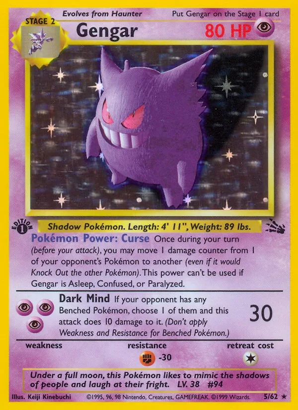 Gengar · Fossil 5/62