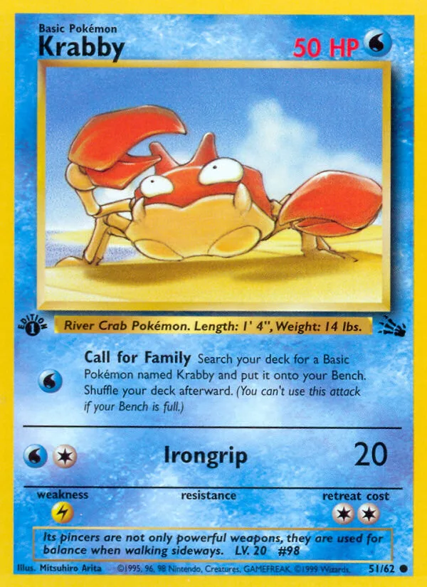 Krabby · Fossil 51/62