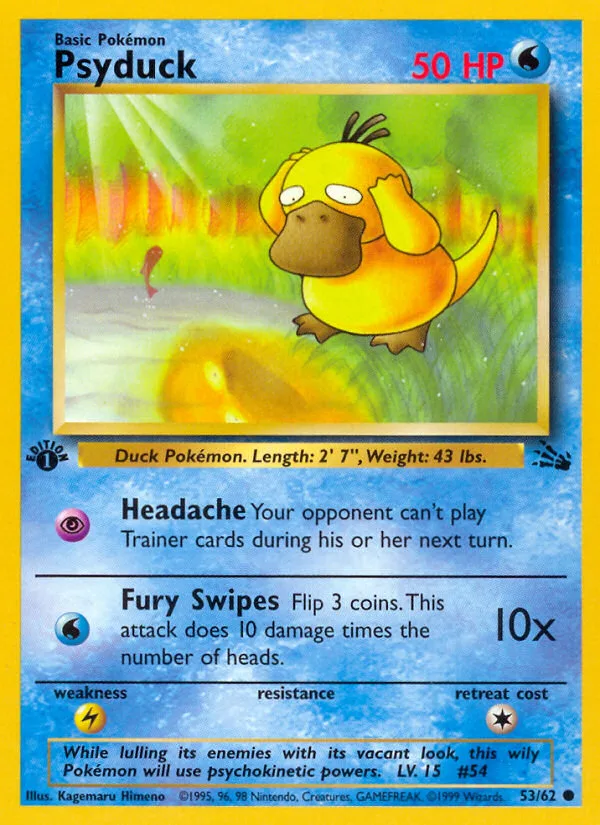 Psyduck · Fossil 53/62