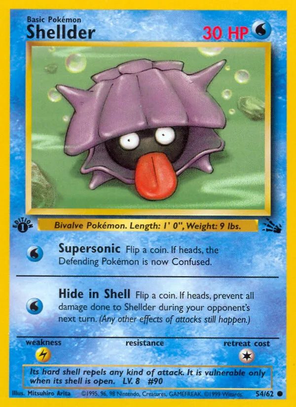 Shellder · Fossil 54/62