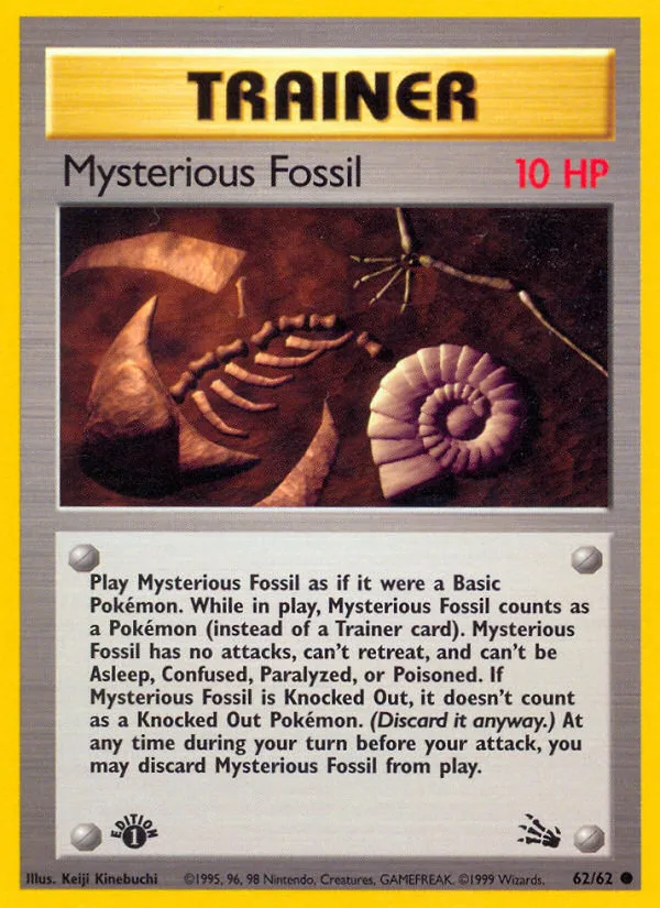 Mysterious Fossil · Fossil 62/62