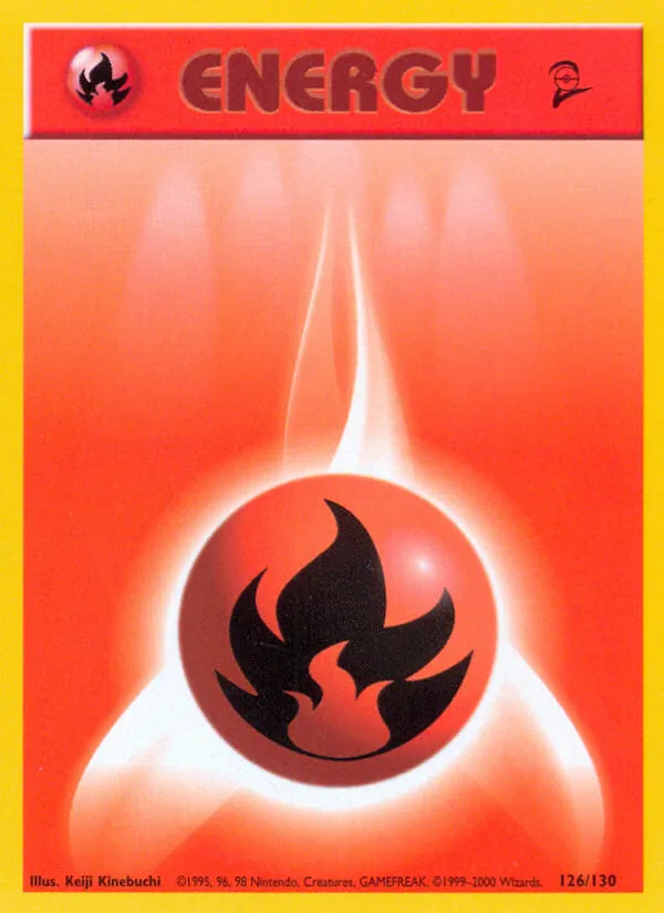 Fire Energy · Base Set 2 126/130