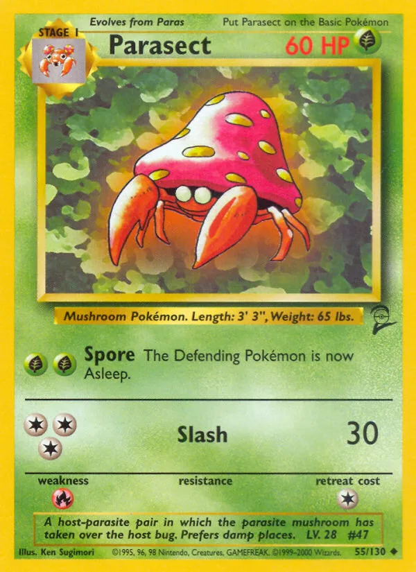 Parasect · Base Set 2 55/130