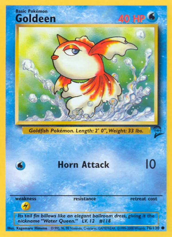 Goldeen · Base Set 2 76/130