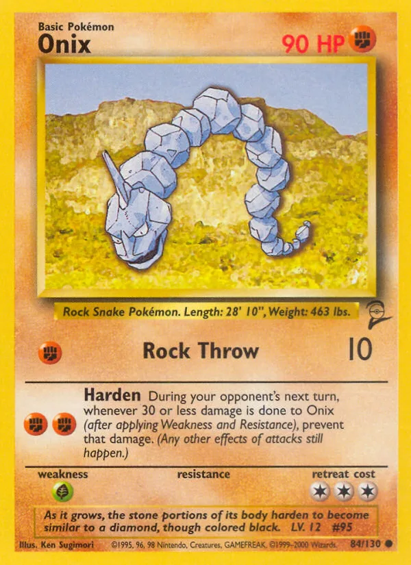 Onix · Base Set 2 84/130
