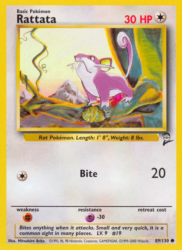 Rattata · Base Set 2 89/130